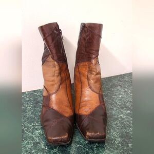 Retro leather boots 👢